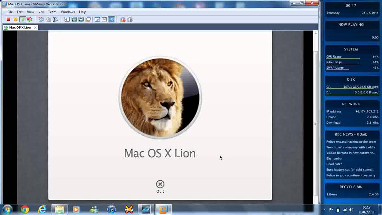 Mac os x lion iso download